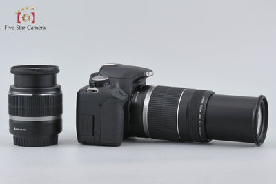 【中古】Canon キヤノン EOS Kiss X3 ダブルズームキット シャッター回数僅少