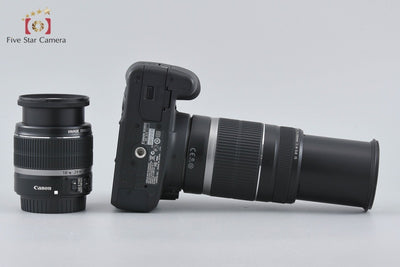 【中古】Canon キヤノン EOS Kiss X3 ダブルズームキット シャッター回数僅少