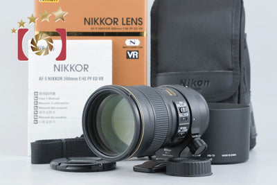 [Used] Nikon AF-S NIKKOR 300mm f/4 E PF ED VR with original box