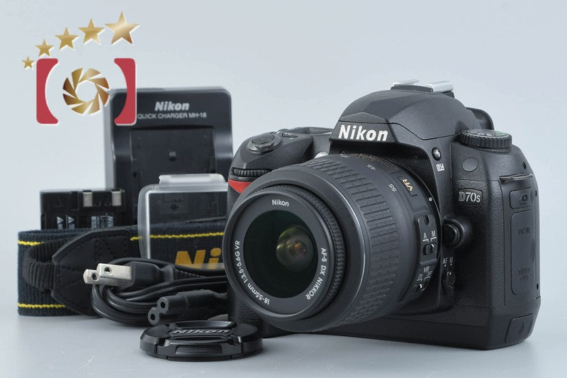 Used Nikon D70s + AF-S DX NIKKOR 18-55mm f/3.5-5.6 G VR