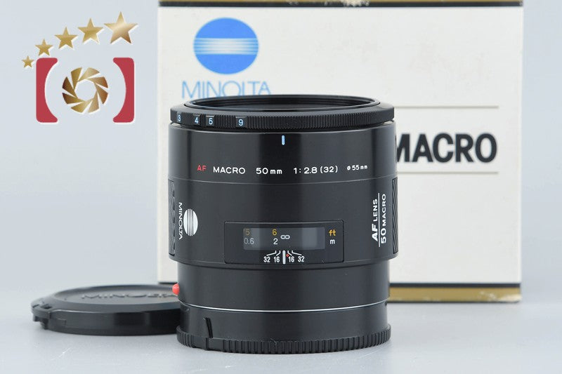 [Used] MINOLTA Minolta AF MACRO 50mm f/2.8 Old Type with Original Box