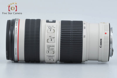 【中古】Canon キヤノン EF 70-200mm f/4 L IS USM