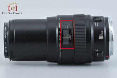 [Used] Canon EF 100mm f/2.8 MACRO