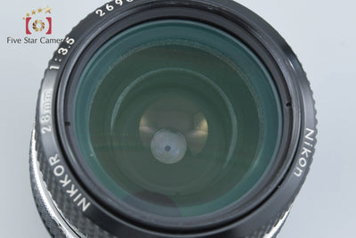 [Used] Nikon New NIKKOR 28mm f/3.5 Ai Converted