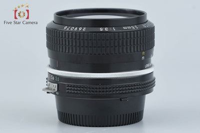 [Used] Nikon New NIKKOR 28mm f/3.5 Ai Converted