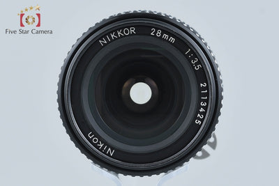 [Used] Nikon Ai-S NIKKOR 28mm f/3.5