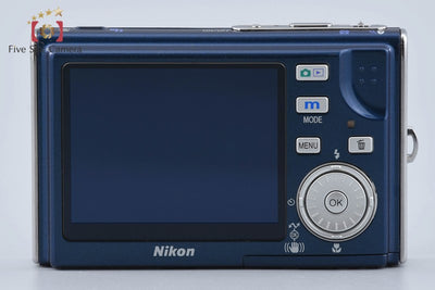 [Used] Nikon COOLPIX S8 Gloss Blue Compact Digital Camera
