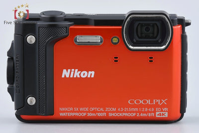 【中古】Nikon ニコン COOLPIX W300 オレンジ コンパクトデジタルカメラ