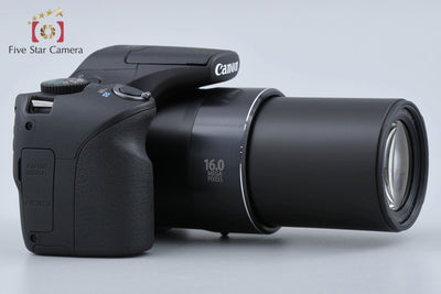 【中古】Canon キヤノン PowerShot SX530 HS ブラック コンパクトデジタルカメラ 元箱付き