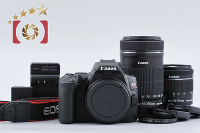 【中古】Canon キヤノン EOS Kiss X10 ダブルズームキット シャッター回数僅少