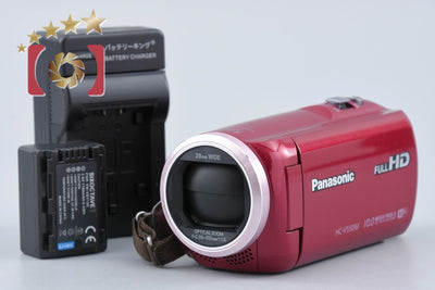 [Used] Panasonic HC-V550M Red Digital High-Vision Video Camera