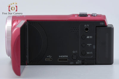 [Used] Panasonic HC-V550M Red Digital High-Vision Video Camera