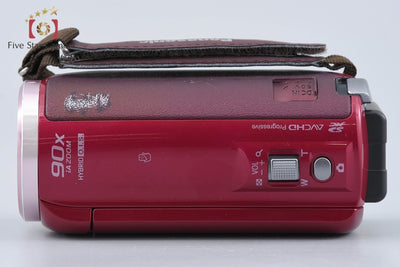 [Used] Panasonic HC-V550M Red Digital High-Vision Video Camera