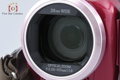 [Used] Panasonic HC-V550M Red Digital High-Vision Video Camera
