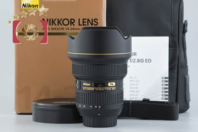 [Used] Nikon AF-S NIKKOR 14-24mm f/2.8 G ED with original box