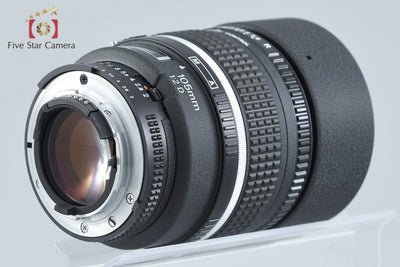 [Used] Nikon AF DC NIKKOR 105mm f/2 D with Original Box
