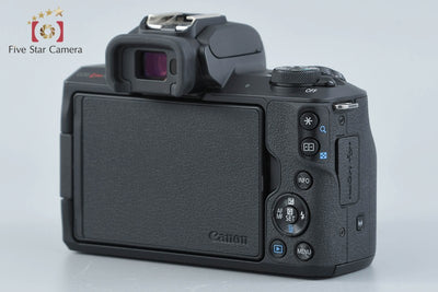 [Used] Canon EOS Kiss M2 EF-M 15-45 IS STM Lens Kit Black
