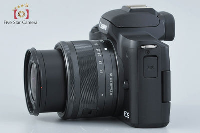 [Used] Canon EOS Kiss M2 EF-M 15-45 IS STM Lens Kit Black