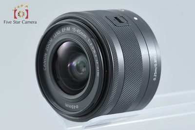 [Used] Canon EOS Kiss M2 EF-M 15-45 IS STM Lens Kit Black