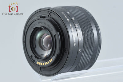 [Used] Canon EOS Kiss M2 EF-M 15-45 IS STM Lens Kit Black