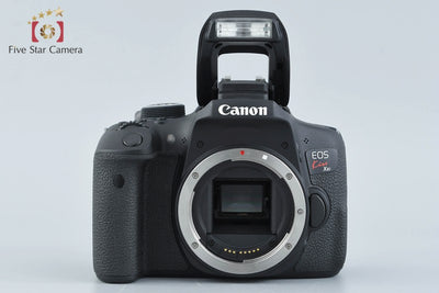 [Used] Canon EOS Kiss X8i Double Zoom Kit - Low Shutter Count