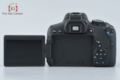 [Used] Canon EOS Kiss X8i Double Zoom Kit - Low Shutter Count