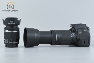 [Used] Canon EOS Kiss X8i Double Zoom Kit - Low Shutter Count