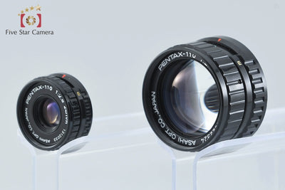 [Used] PENTAX Pentax-110 24mm f/2.8 + Pentax-110 50mm f/2.8