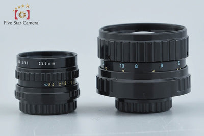 [Used] PENTAX Pentax-110 24mm f/2.8 + Pentax-110 50mm f/2.8