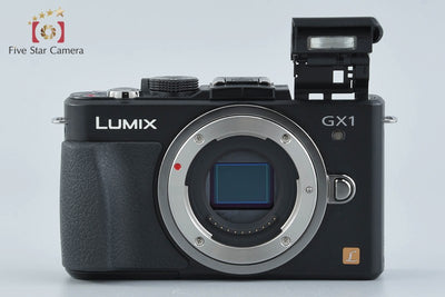 Used: Panasonic LUMIX DMC-GX1 Double Lens Kit Esprit Black, Low Shutter Count, Original Box Included