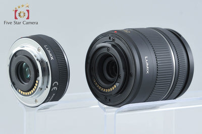 Used: Panasonic LUMIX DMC-GX1 Double Lens Kit Esprit Black, Low Shutter Count, Original Box Included