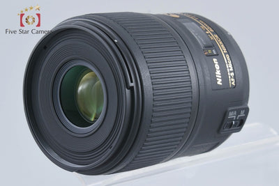 [Used] Nikon AF-S MICRO NIKKOR 60mm f/2.8 G ED with original box