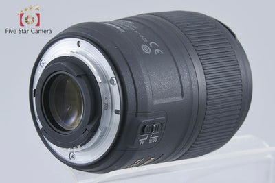 [Used] Nikon AF-S MICRO NIKKOR 60mm f/2.8 G ED with original box