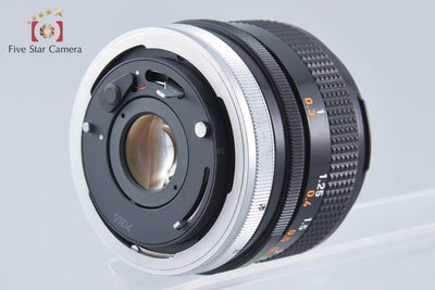 【Used】Canon FD 28mm f/2.8 S.C.