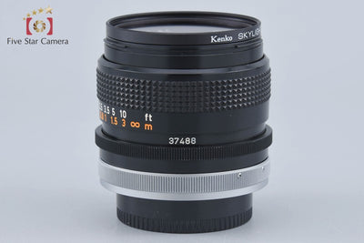 【Used】Canon FD 28mm f/2.8 S.C.