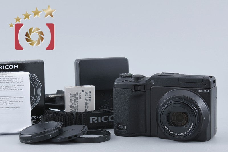 【中古】RICOH リコー GXR + P10 28-300mm f/3.5-5.6 VC シャッター回数僅少