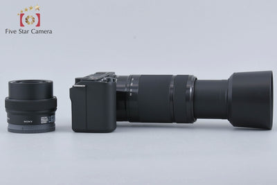 [Used] SONY Sony α VLOGCAM ZV-E10 II Double Zoom Lens Kit Black with Original Box