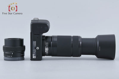 [Used] SONY Sony α VLOGCAM ZV-E10 II Double Zoom Lens Kit Black with Original Box