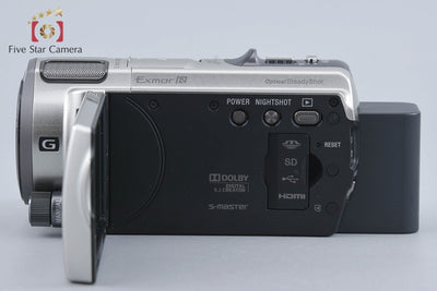 [Used] SONY Handycam HDR-CX560V Champagne Silver Digital Video Camera