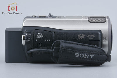[Used] SONY Handycam HDR-CX560V Champagne Silver Digital Video Camera