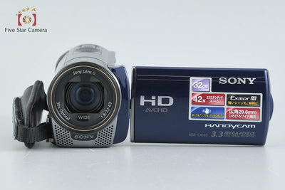[Used] SONY Handycam HDR-CX180 Blue Video Camera