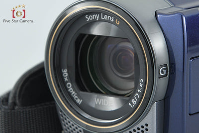 [Used] SONY Handycam HDR-CX180 Blue Video Camera