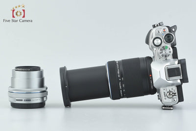 [Used] OLYMPUS OM-D E-M10 Mark IV EZ Double Zoom Kit Silver - Low Shutter Count