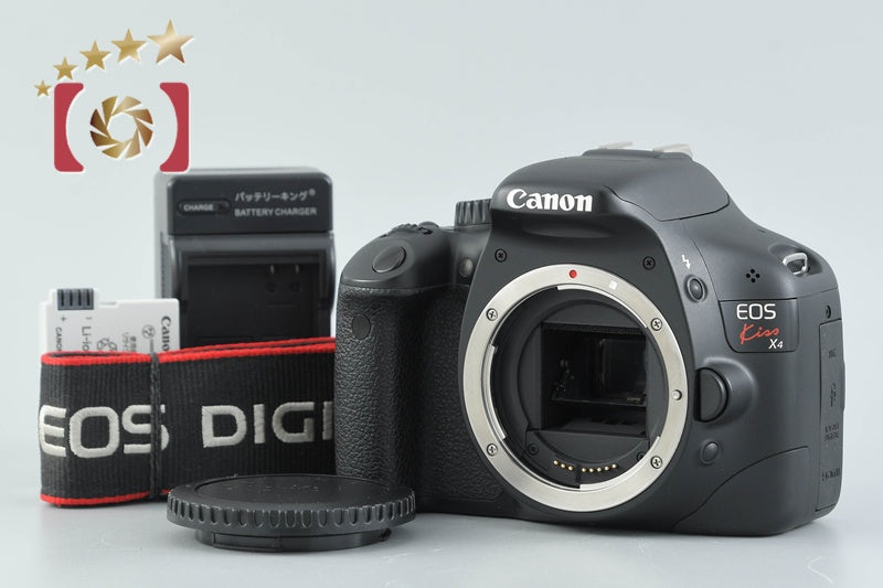 [Used] Canon EOS Kiss X4 Digital SLR Camera, Low Shutter Count