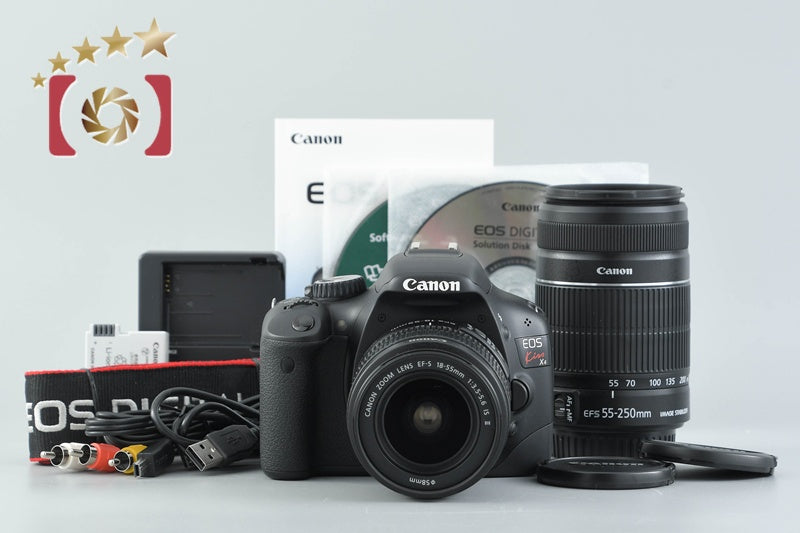 [Used] Canon EOS Kiss X4 Double Zoom Kit - Low Shutter Count