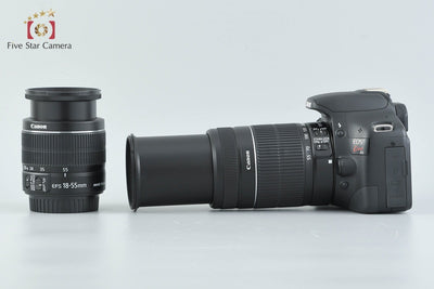 【中古】Canon キヤノン EOS Kiss X4 ダブルズームキット シャッター回数僅少