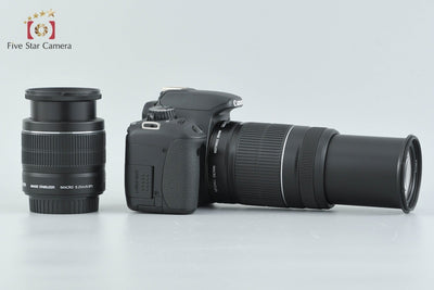 【中古】Canon キヤノン EOS Kiss X4 ダブルズームキット シャッター回数僅少