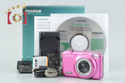 【中古】FUJIFILM 富士フイルム FINEPIX JX400 ピンク コンパクトデジタルカメラ 元箱付き