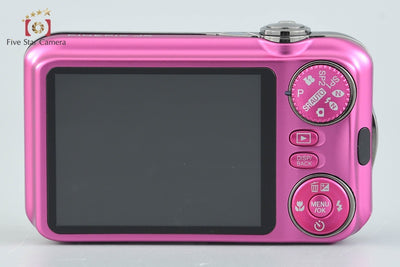 【中古】FUJIFILM 富士フイルム FINEPIX JX400 ピンク コンパクトデジタルカメラ 元箱付き