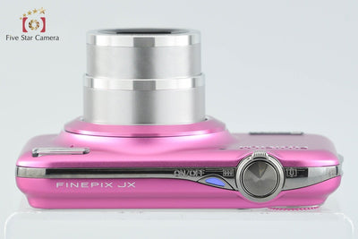 【中古】FUJIFILM 富士フイルム FINEPIX JX400 ピンク コンパクトデジタルカメラ 元箱付き